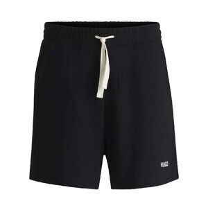 Hugo Mens Dulasho Contrast Logo Shorts / Black
